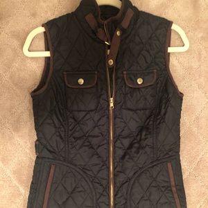 Banana Republic Brown Womens Puffer Vest